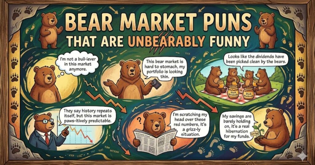 Bear Market Puns That Are Unbearably Funny