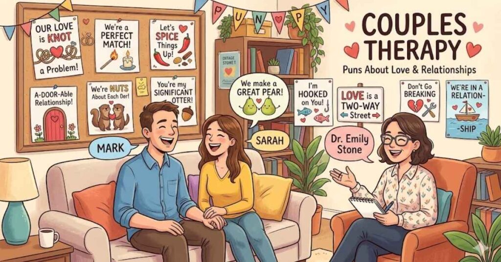 Couples Therapy Puns About Love and Relationships