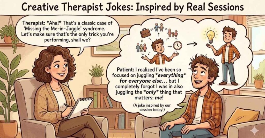 Creative Therapist Jokes Inspired by Real Sessions