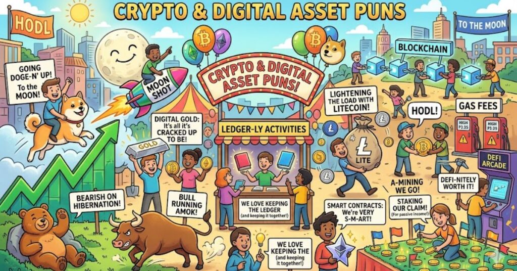 Crypto and Digital Asset Puns