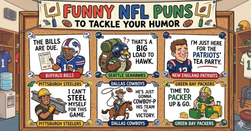Funny NFL Puns to Tackle Your Humor