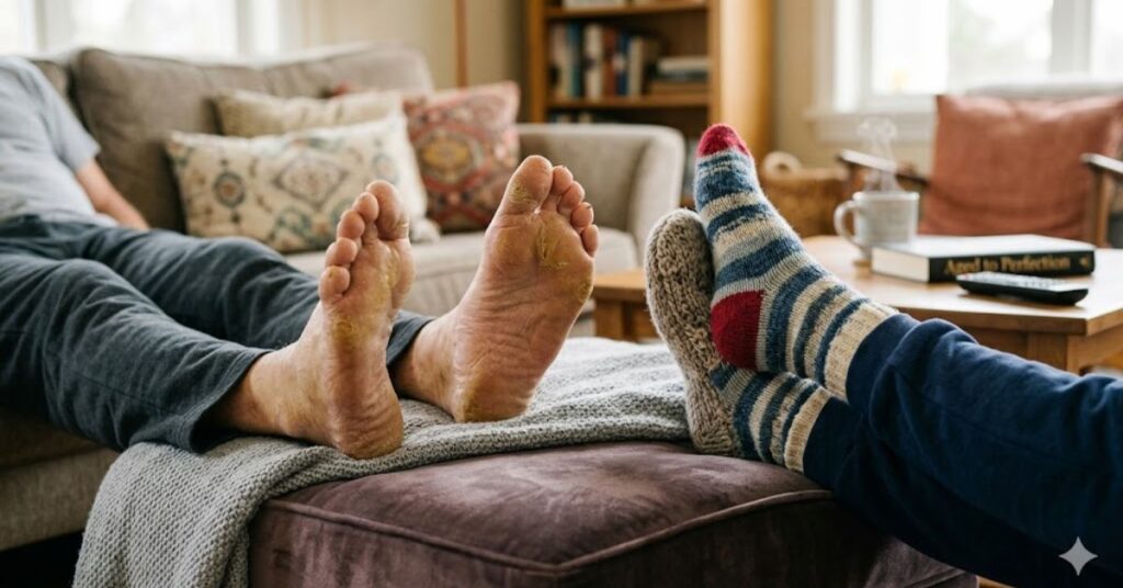 Gross and Crusty Feet Humor