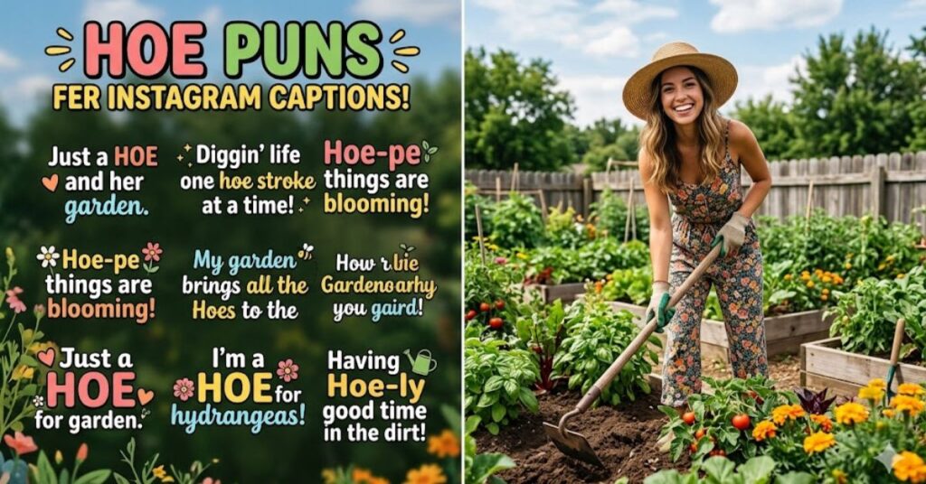 Hoe Puns Perfect For Instagram Captions