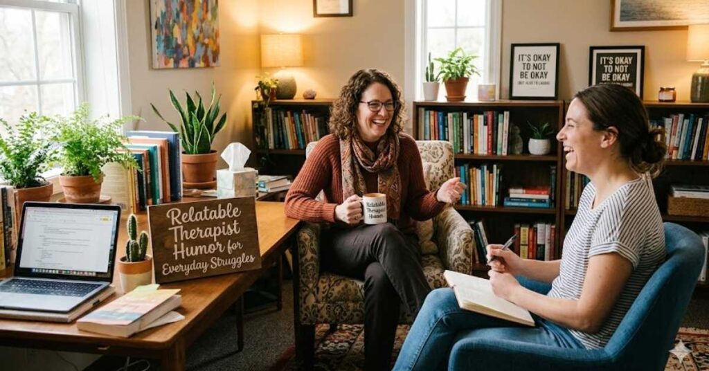 Relatable Therapist Humor for Everyday Struggles