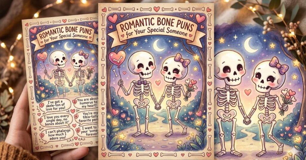 Romantic Bone Puns for Your Special Someone