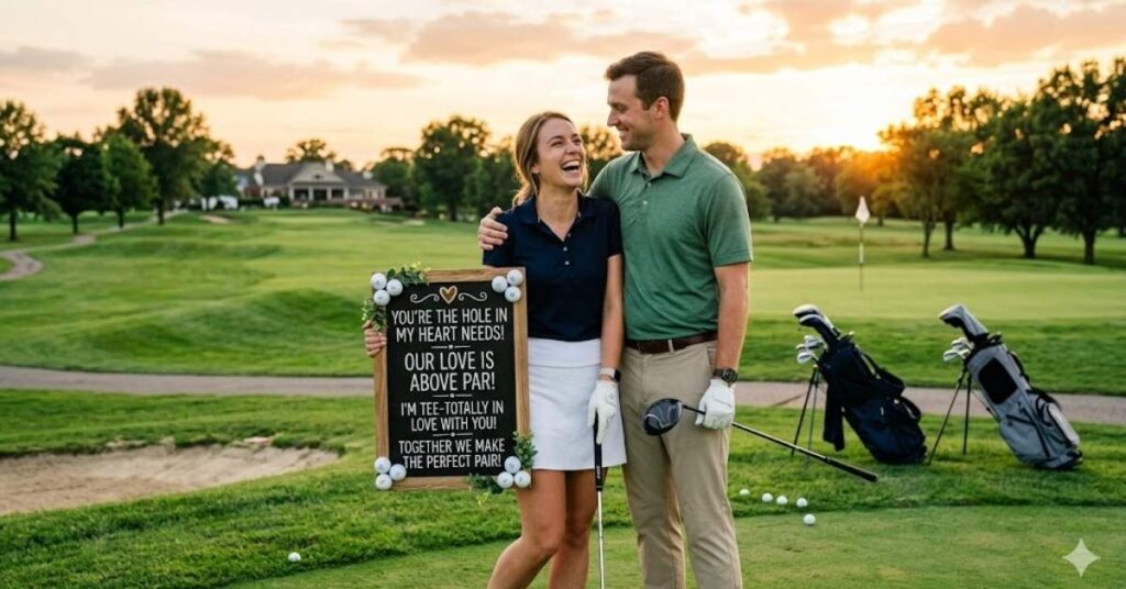 Romantic Golf Puns for Your Partner