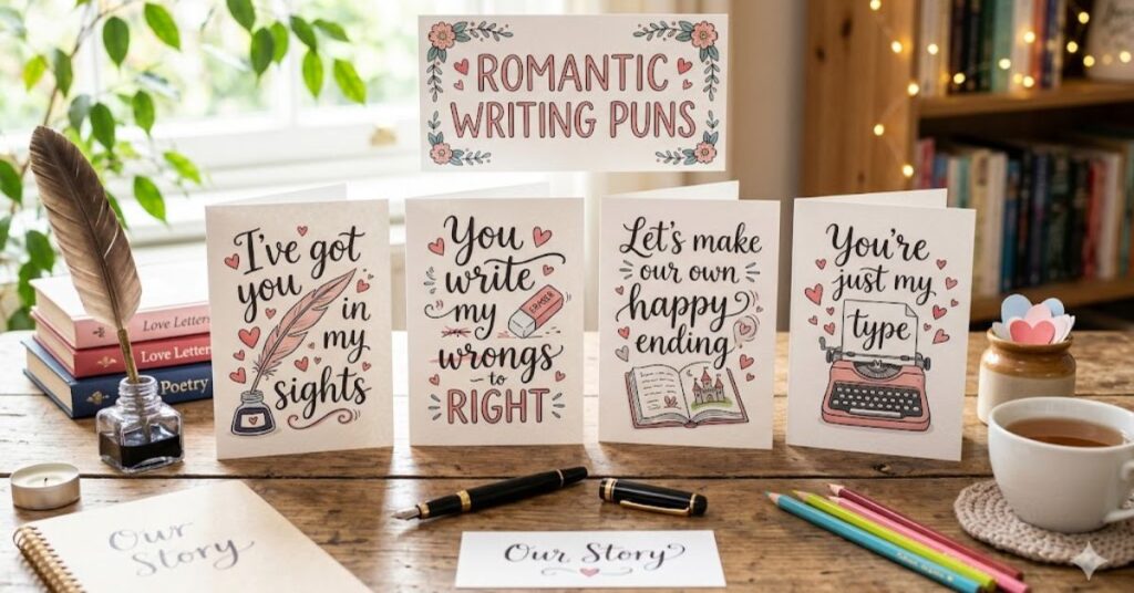 Romantic Writing Puns With Cute Wordplay Charm