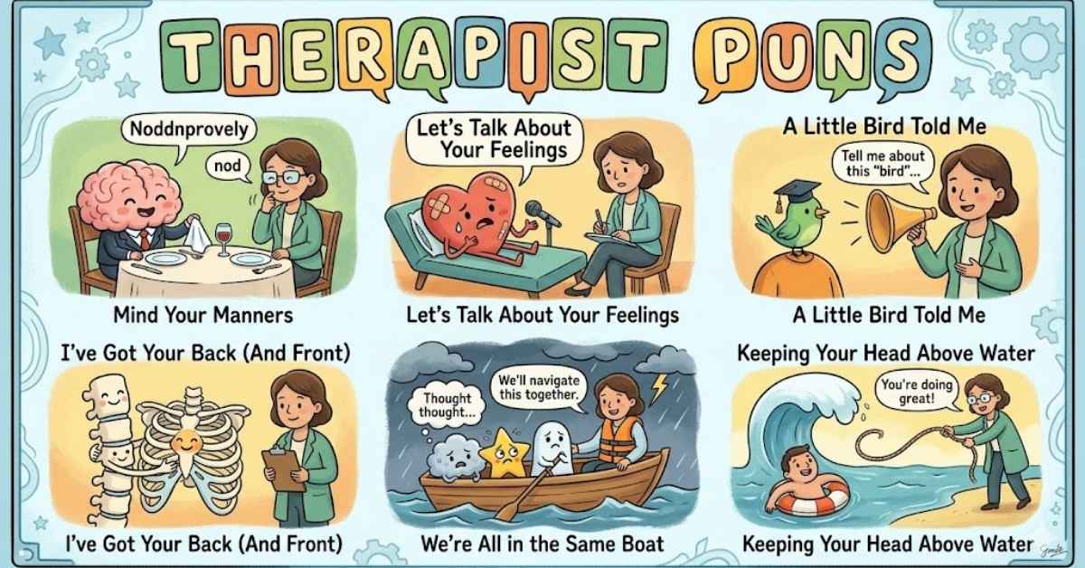 Therapist Puns