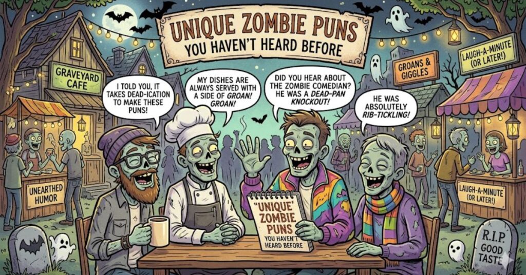Unique Zombie Puns You Haven’t Heard Before