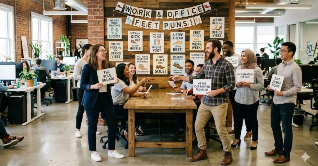 Work and Office Feet Puns