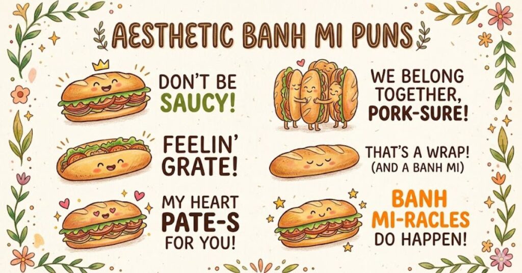 Aesthetic Banh Mi Puns