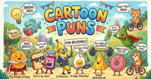 Cartoon Puns