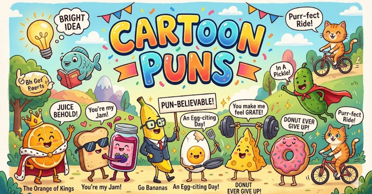 Cartoon Puns