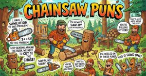 Chainsaw Puns
