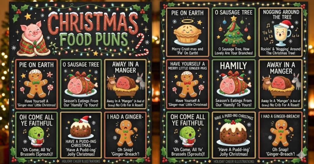 Christmas Food Puns