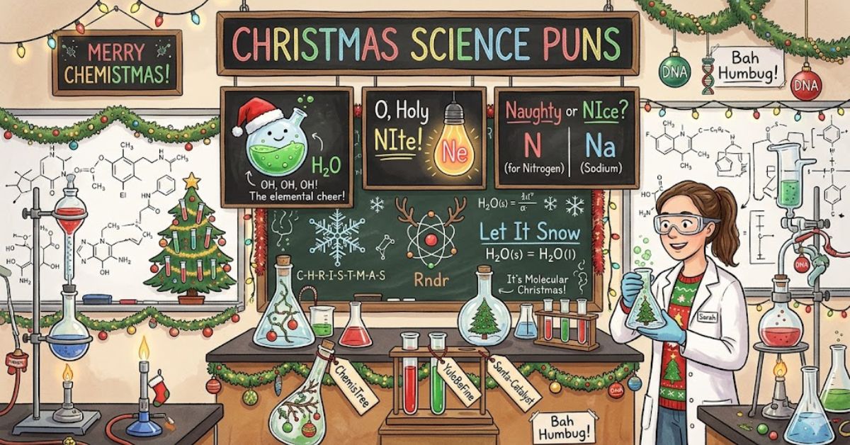 Christmas Science Puns