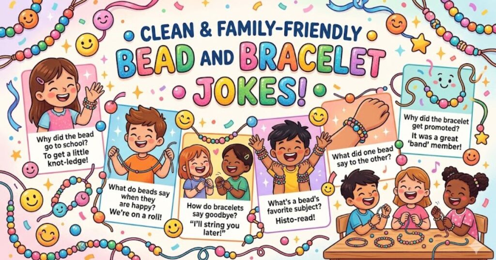 Clean & Family-Friendly Bead and Bracelet Jokes