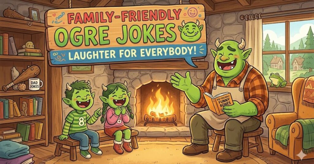 Clean and Family-Friendly Ogre Jokes for Kids and Dad Humor