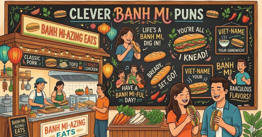 Clever Banh Mi Puns