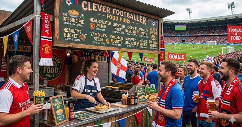 Clever Footballer Food Puns