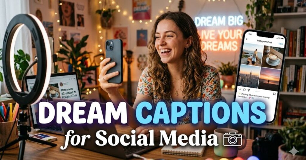 Dream Captions for Social Media 📸