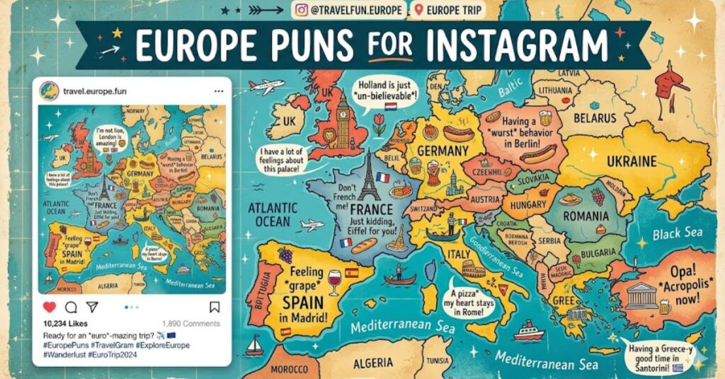 Europe Puns for Instagram