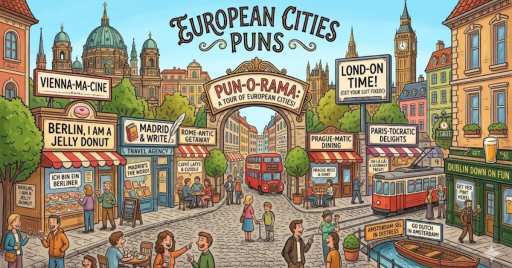 European Cities Puns
