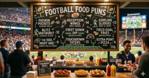 Football Food Puns
