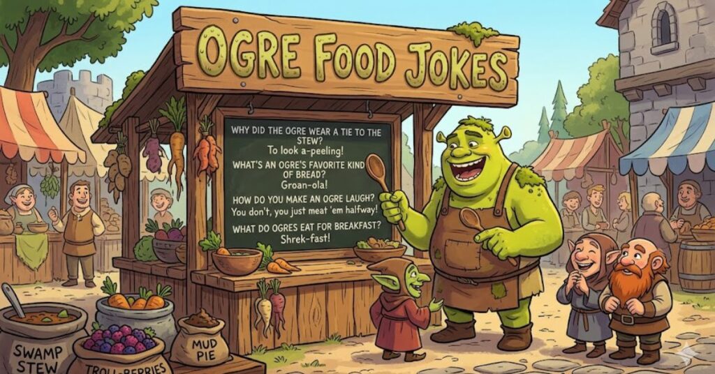 Funny Ogre Food Jokes