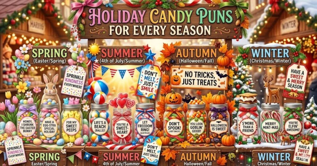 Holiday Candy Puns For Every Season
