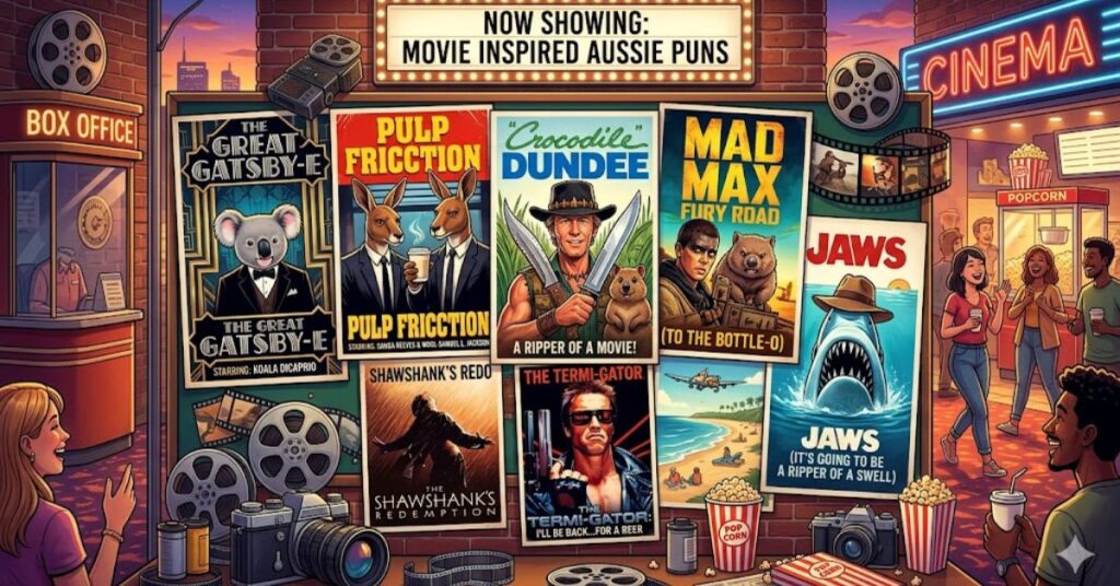 Movie Inspired Aussie Puns