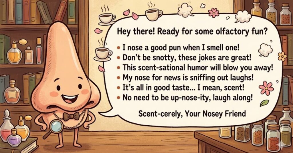 Nose and Smell Puns