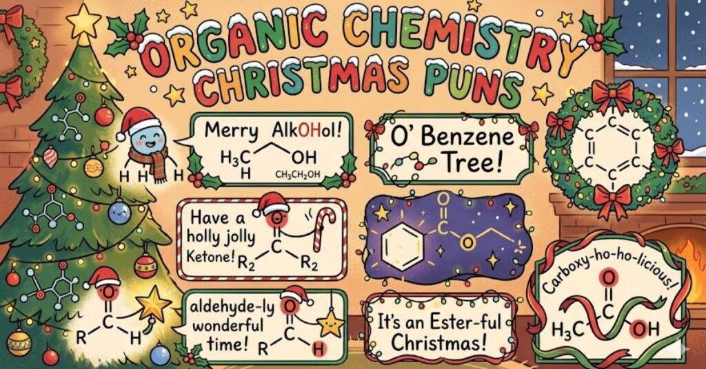 Organic Chemistry Christmas Puns