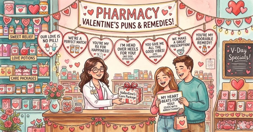 Pharmacy Valentines Puns