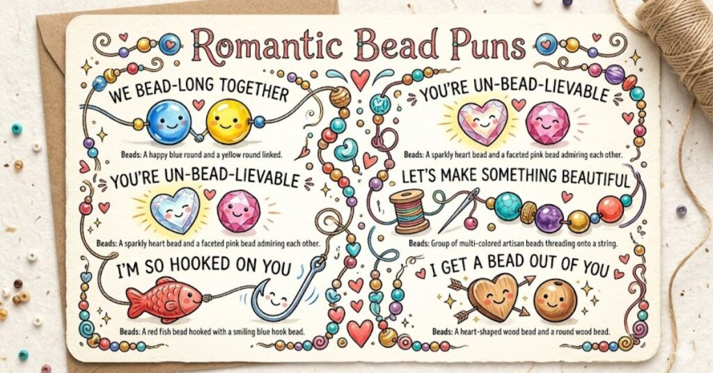 Romantic Bead Puns