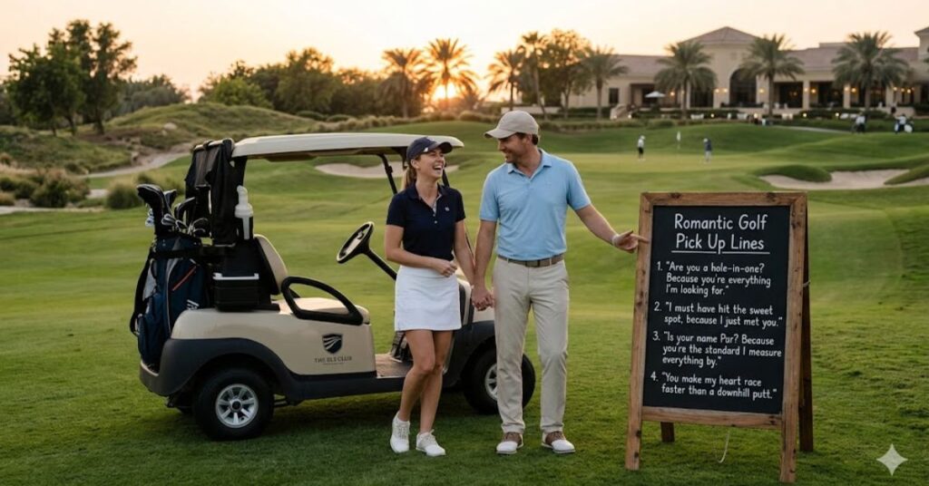 Romantic Golf Pick Up Lines