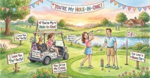 Romantic Golf Puns