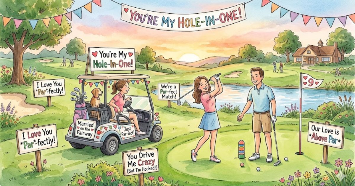 Romantic Golf Puns