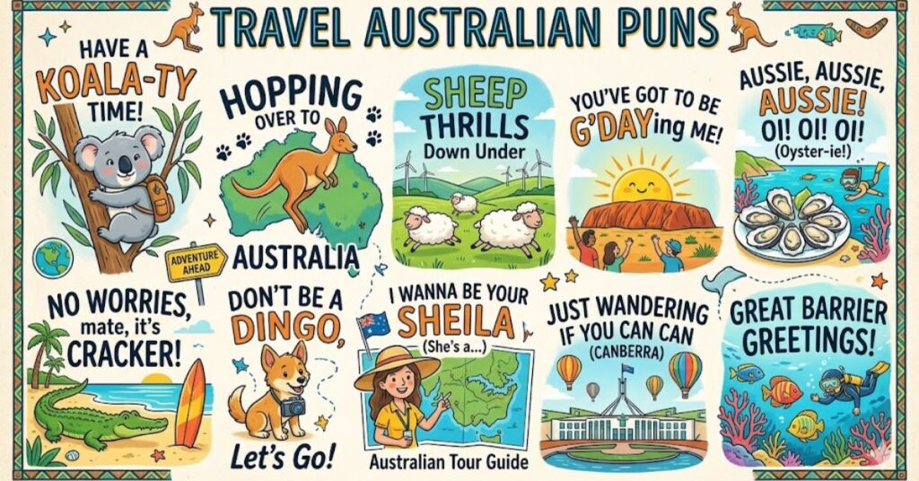 Travel Australian Puns