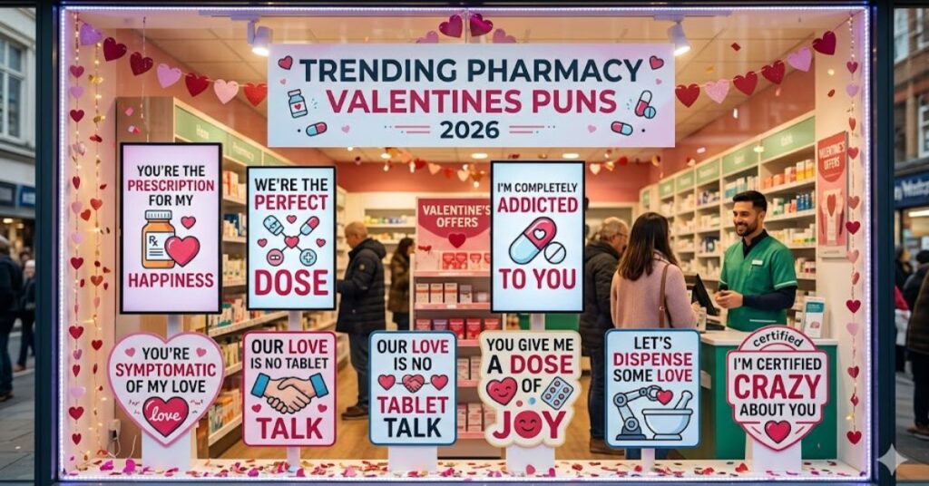 Trending Pharmacy Valentines Puns 2026
