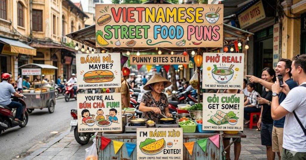 Vietnamese Street Food Puns