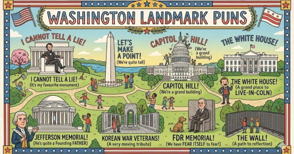 Washington Landmark Puns