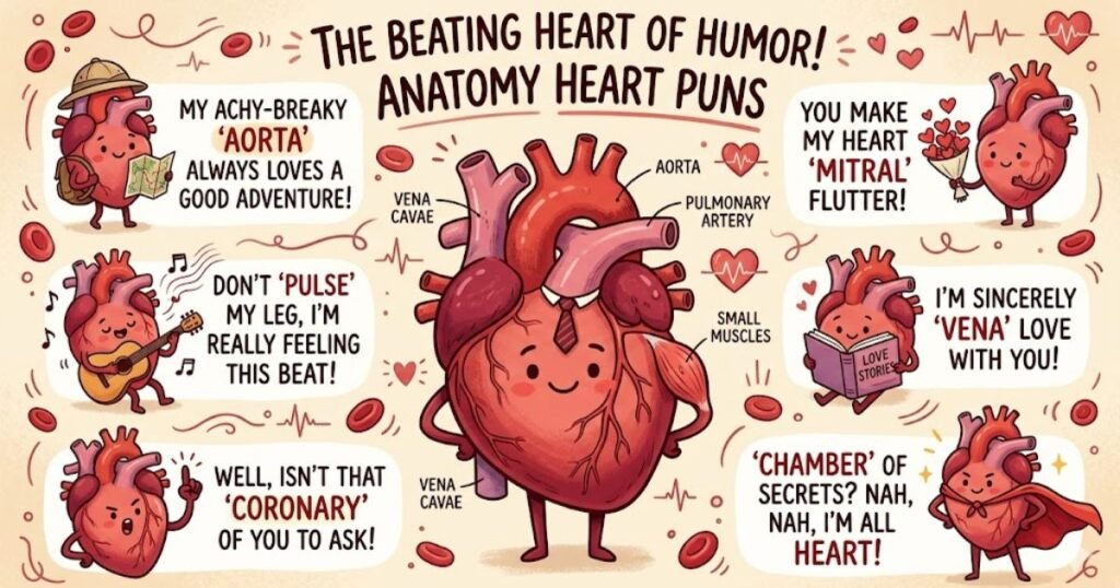 Anatomy Heart Puns