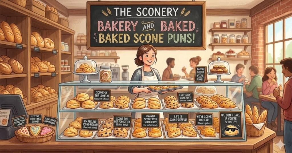 Bakery and Baked Scone Puns