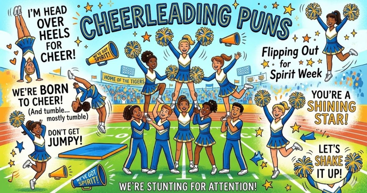 Cheerleading Puns