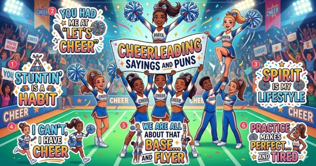 Cheerleading Sayings and Puns