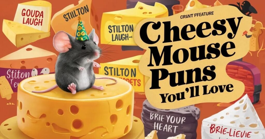 Cheesy Mouse Puns for Squeaky Laughs