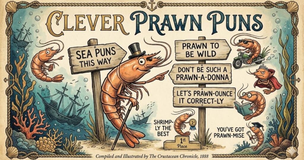 Clever Prawn Puns