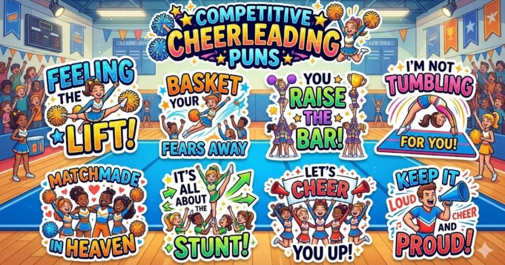 Competitive Cheerleading Puns