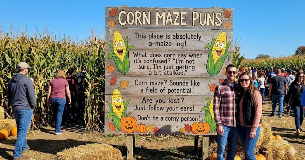 Corn Maze Puns
